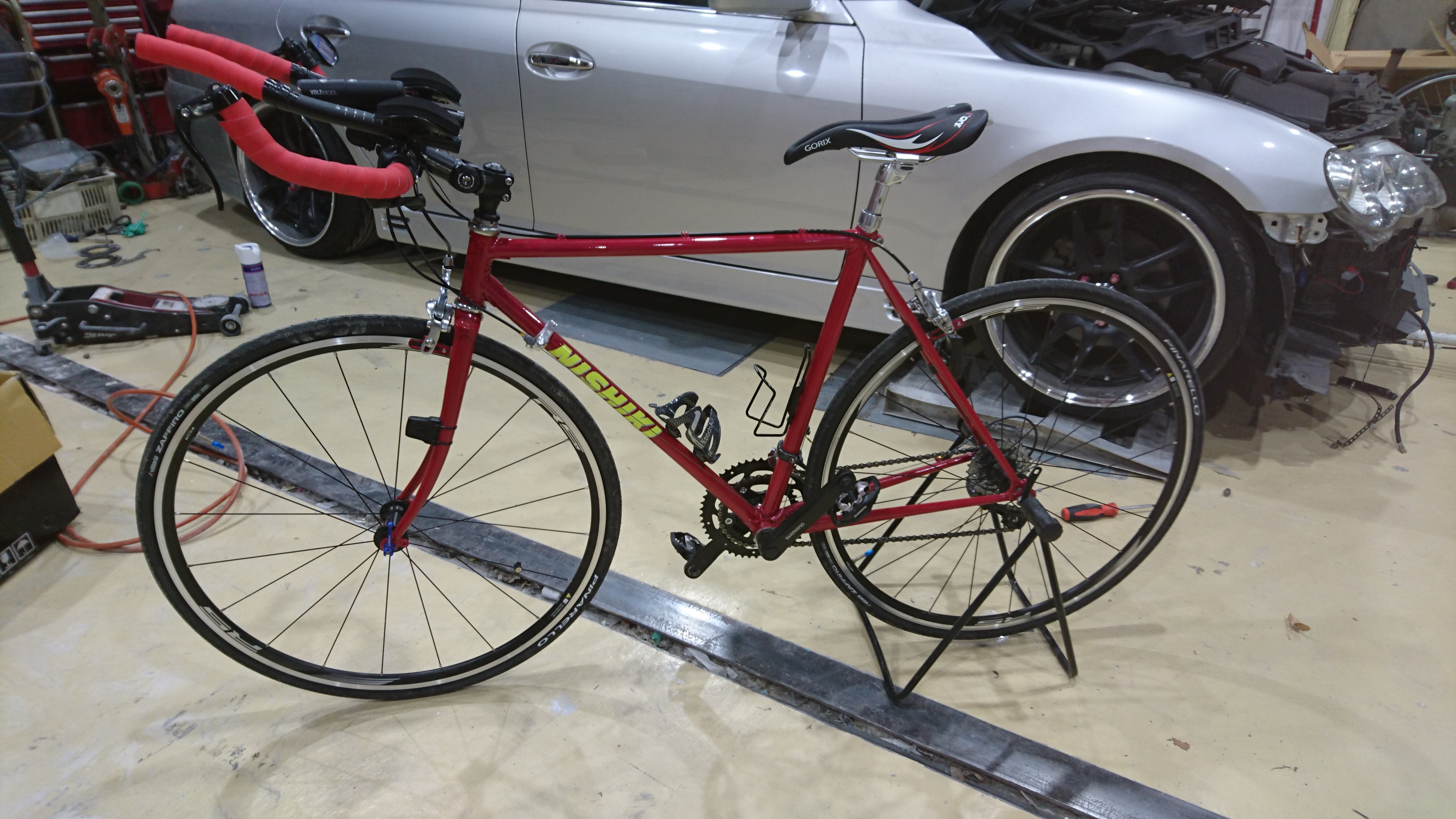 ニシキ自転車 ビンテージロードバイク フレーム塗装 | ボディプロ 